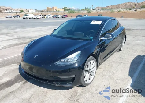 2020 Tesla Model 3 Long Range Dual Motor All-Wheel Drive z USA, uszkodzony, nr VIN 5YJ3E1EB0LF600764